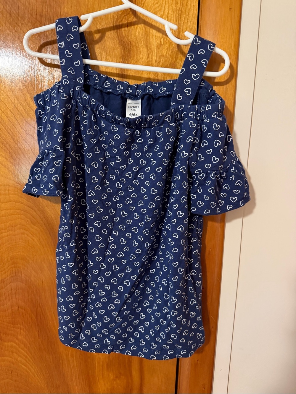 Carter girl top size 6/Small